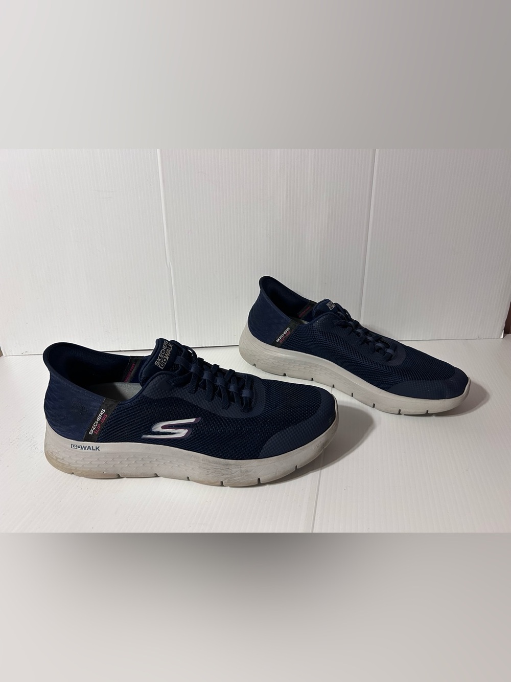 Skechers SN 216324WW Go Walk slip on shoe sneakers men size 15 extra wide